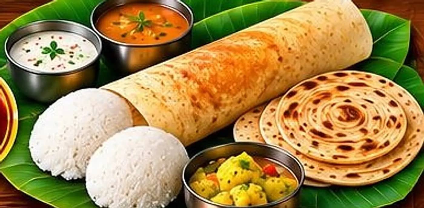 Sri Ganesh Unavagam Foodcourt — signature South Indian dishes